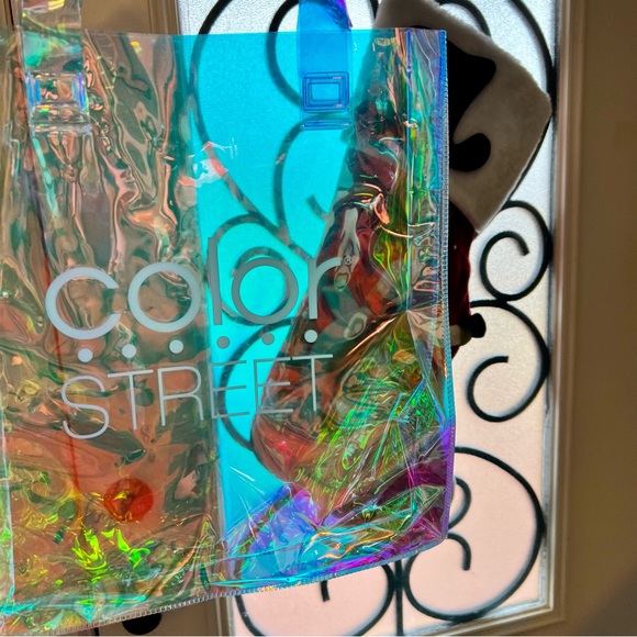 NEW Color Street Iridescent Stylist Special Tote Bag - Picture 4 of 6